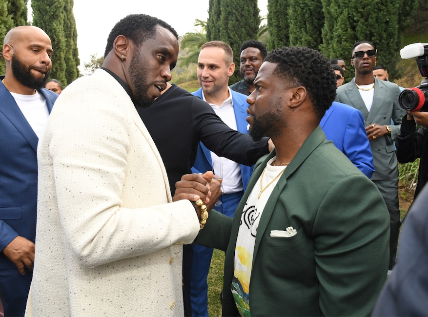 Sean Combs, Diddy, Kevin Hart, 2020 Roc Nation brunch